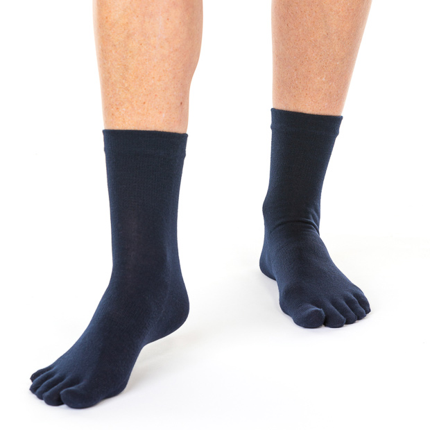 Funq Wear ohuet varvassukat, tummansininen