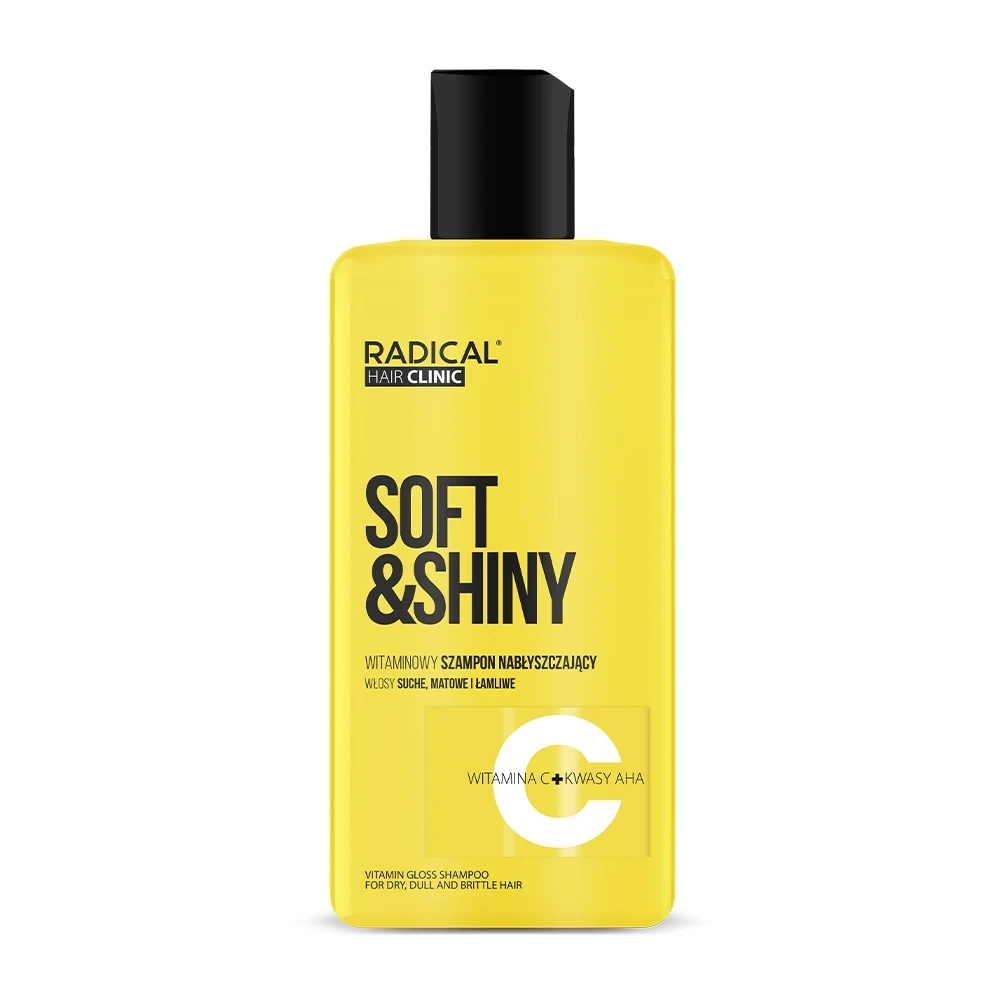 Shampoo kuivalle ja elottomalle hiukselle vitamiineilla