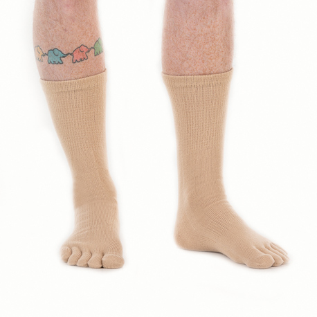 Funq Wear villaiset varvassukat miehille, Sand