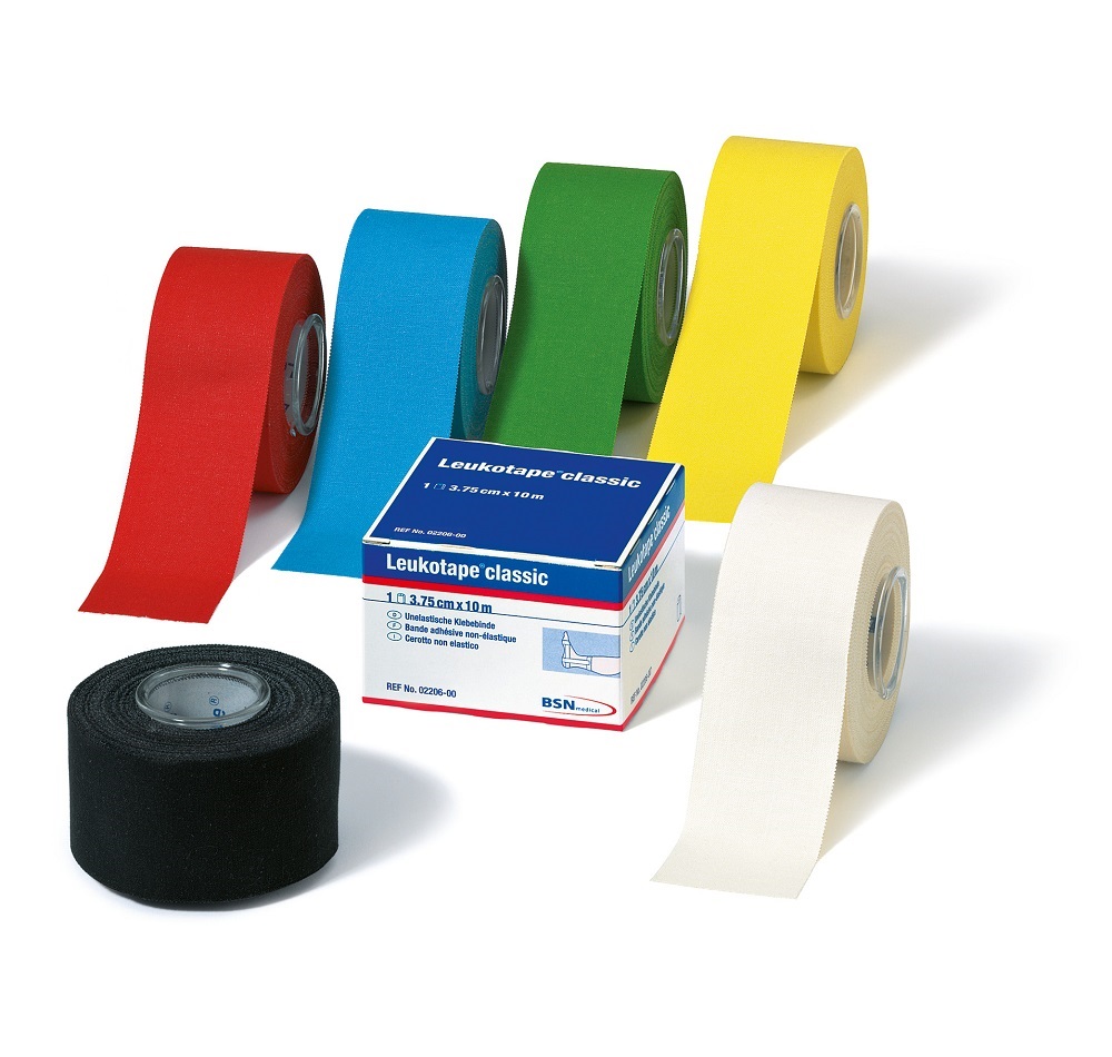 Leukotape Classic urheiluteippi, 3,75 cm x 10 m
