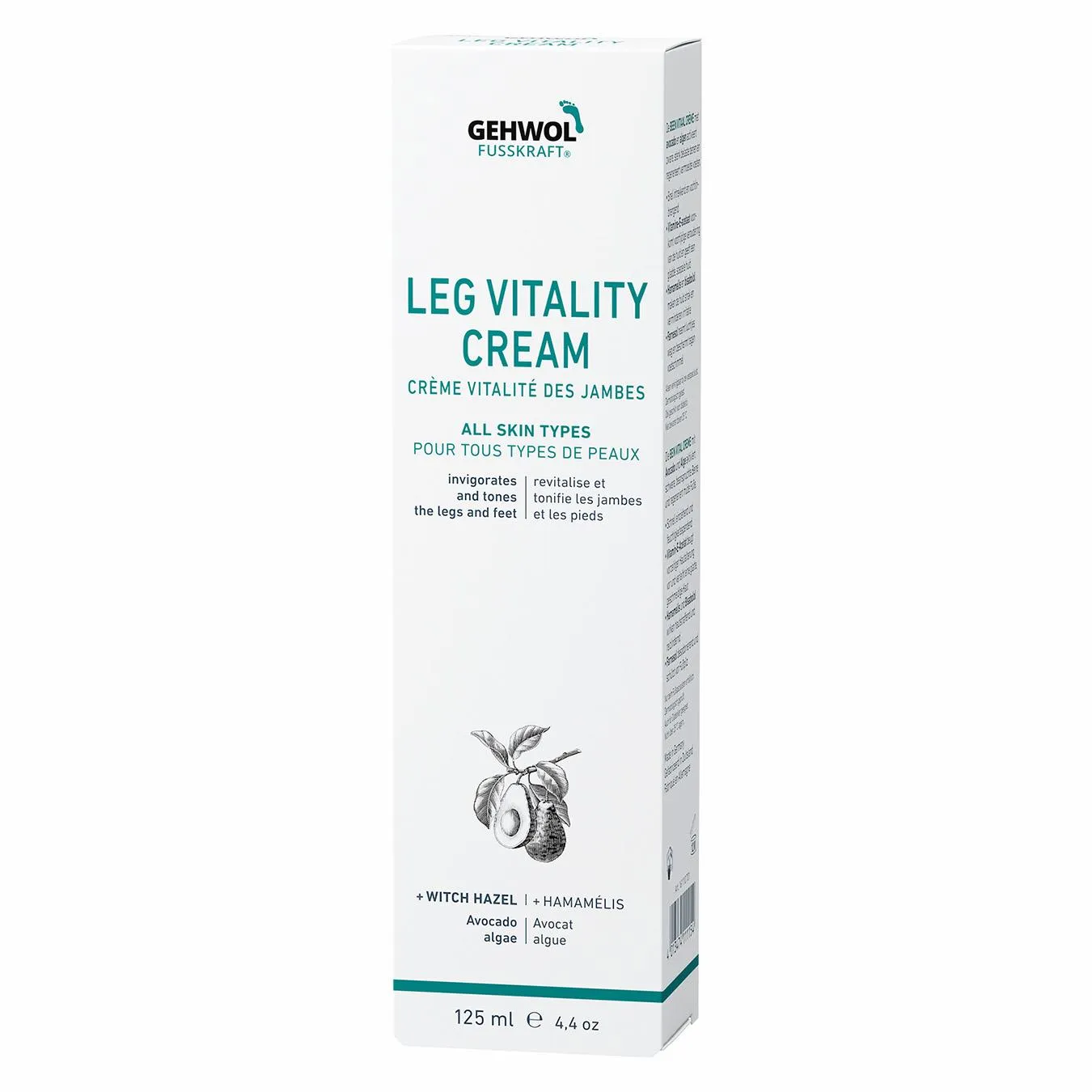 Gehwol Foot Power Leg Vitality, 125 ml