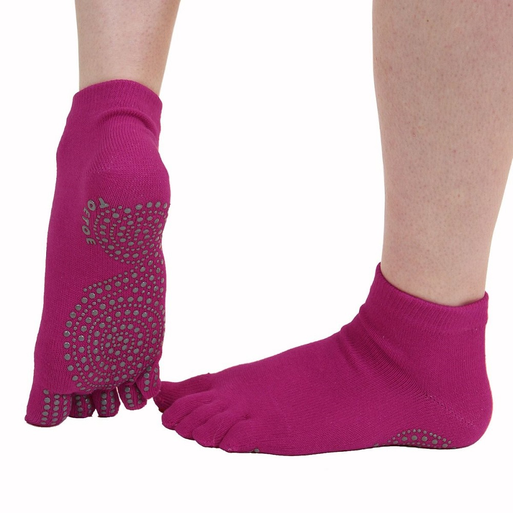 ToeToe Yoga & Pilates Trainer varvassukat, pinkki