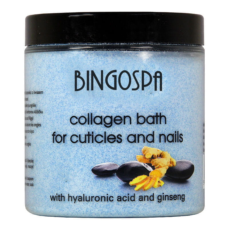Kollageenbad voor nagelriemen en nagels met hyaluronzuur en ginseng
