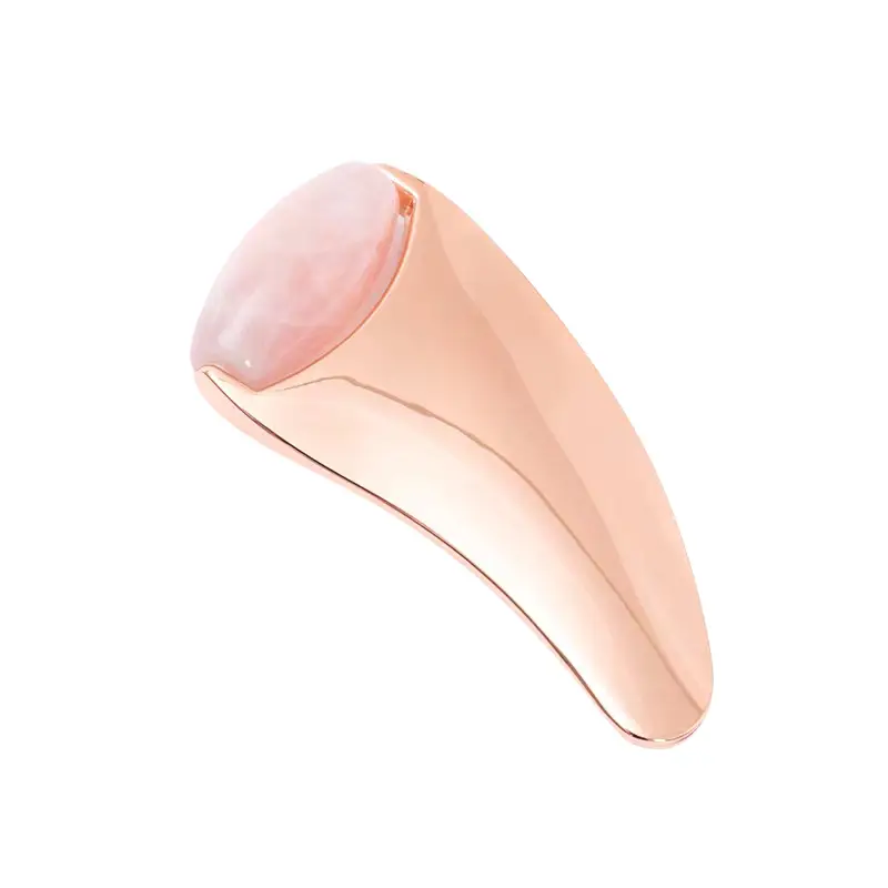 Gua sha -rulla kasvohierontaan – ruostumaton teräs ja kivi