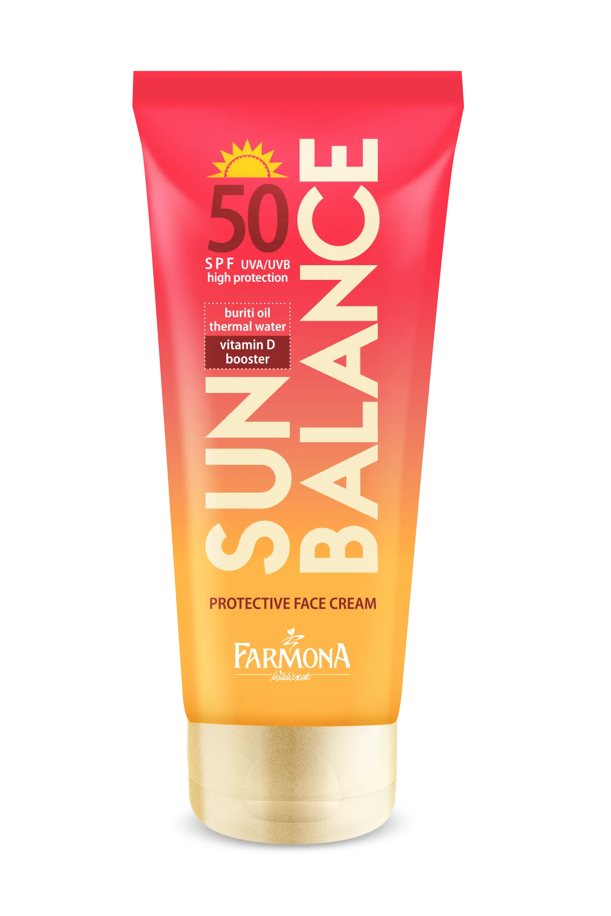 Suojaava kasvovoide SPF 50 vaalealle ja herkälle iholle (UVA- ja UVB-suodattimet)
