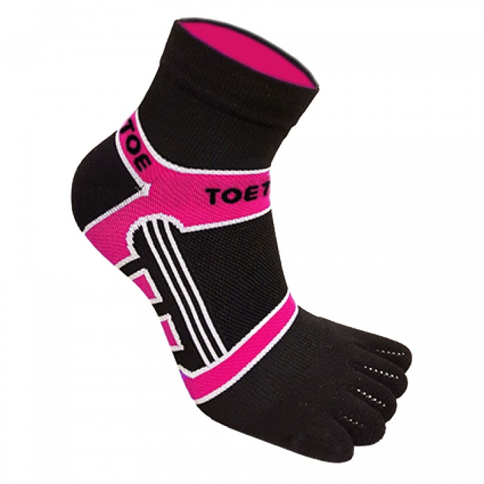 ToeToe Sports Micro-Fibre varvassukat, pinkki