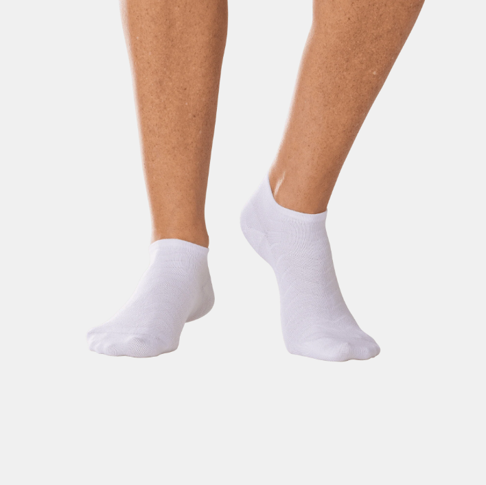 Bambu sukat 3-pack ZigZag Low Cut 37/40
